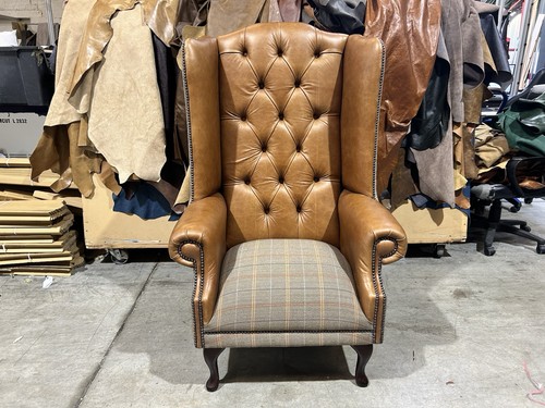 Display tan leather - leather, with
