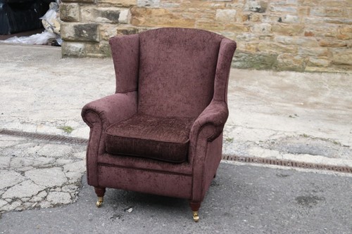 Accent high back chair fabric - accent,