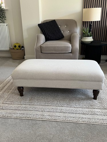 Dfs livie footstool cream - livie,