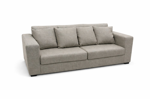 Kitty grey seater sofa - seater,