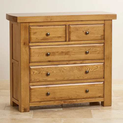 Hercules oak chest drawers - hercules,
