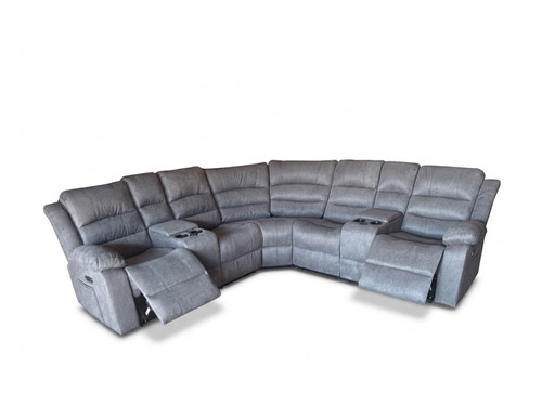 Corner electric recliner sofa - recliner,