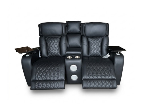 Black electric recliner - electric, 2