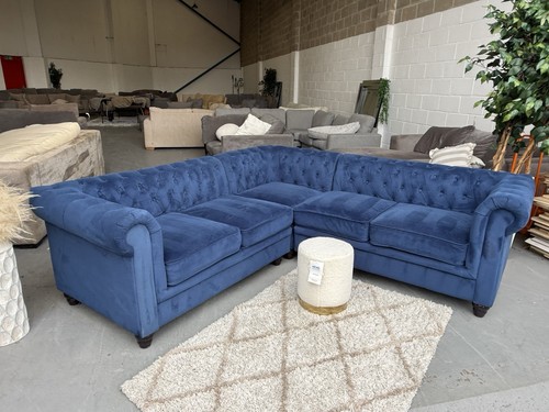 Display navy chesterfield - display,