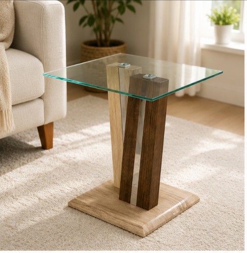 Display craft side table - ,