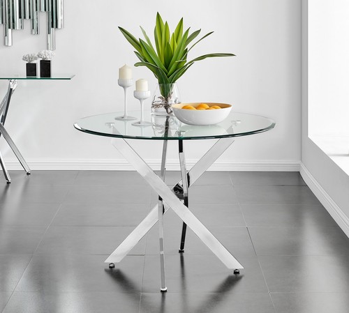 Novara contemporary round - contemporary,